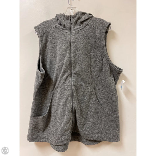 Vest Fleece By Duluth Trading In Grey, Size: 1x