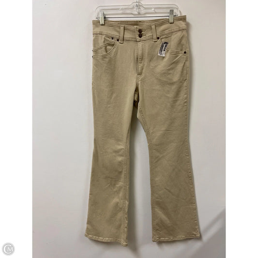 Jeans Flared By Levis In Cream, Size: 10