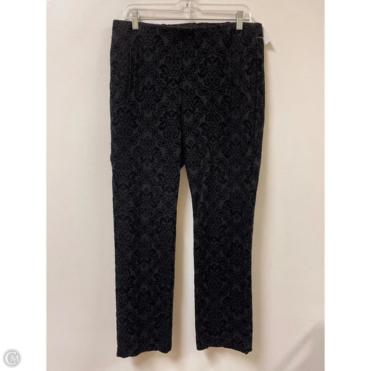 Pants Leggings By Chicos In Black, Size: 10