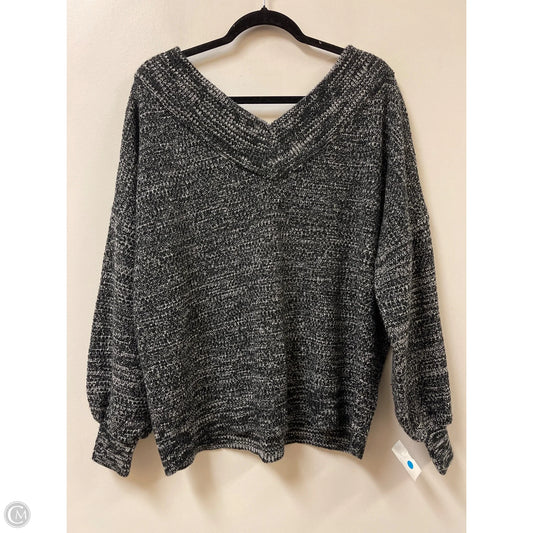 Sweater By Zenana Outfitters In Black, Size: L