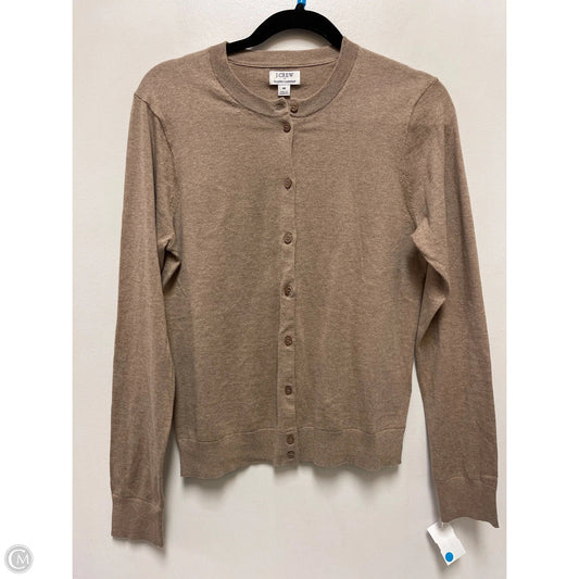 Sweater Cardigan By J. Crew In Tan, Size: M