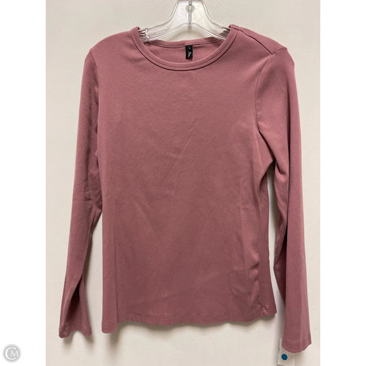 Top Long Sleeve By Clothes Mentor In Pink, Size: L