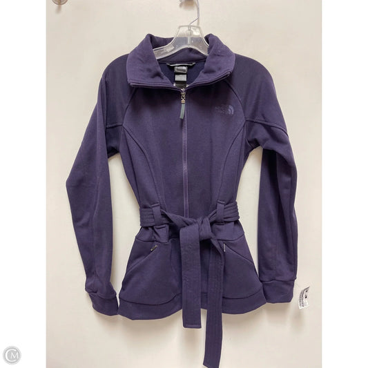 Athletic Jacket By The North Face In Purple, Size: S