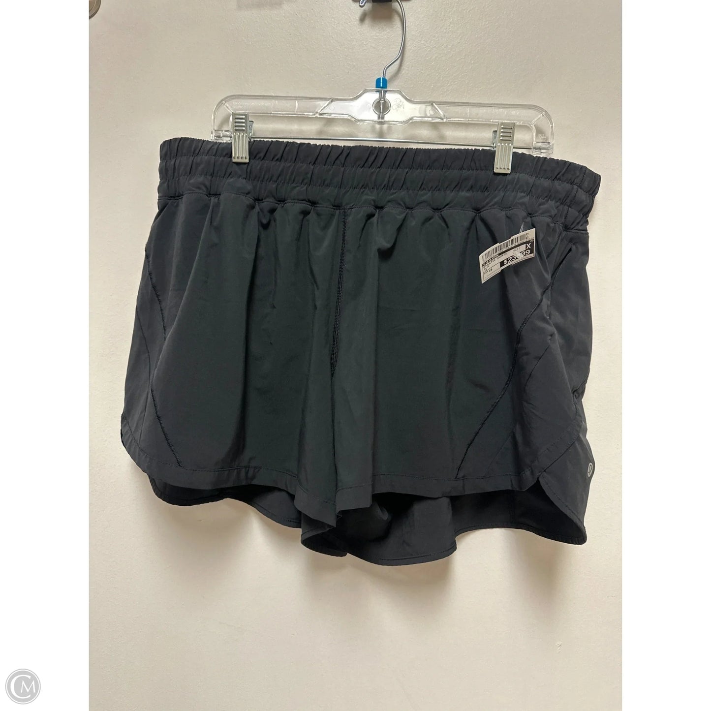 Athletic Shorts By Lululemon In Blue, Size: 18