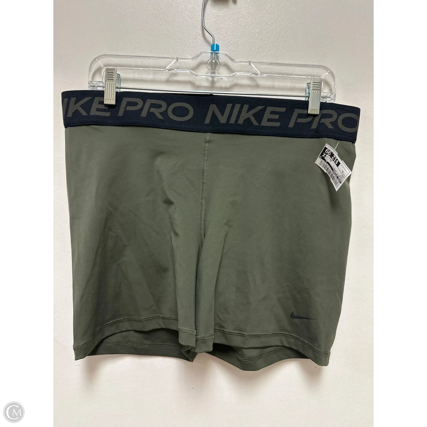 Athletic Shorts By Nike Apparel In Green, Size: Xl