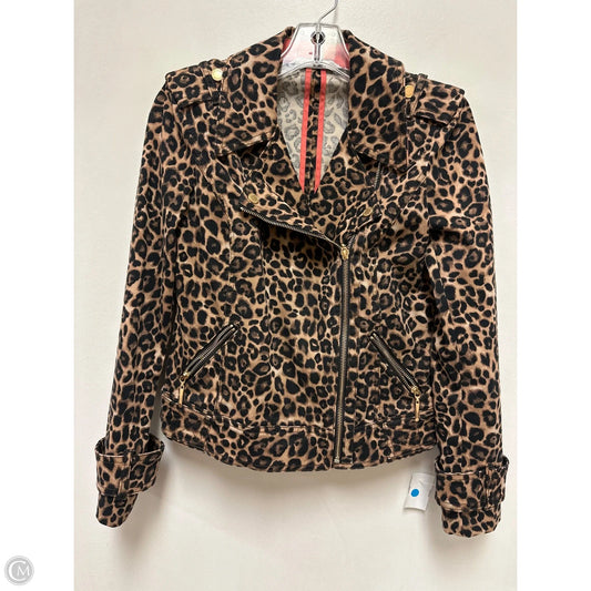 Blazer By White House Black Market In Animal Print, Size: Xs