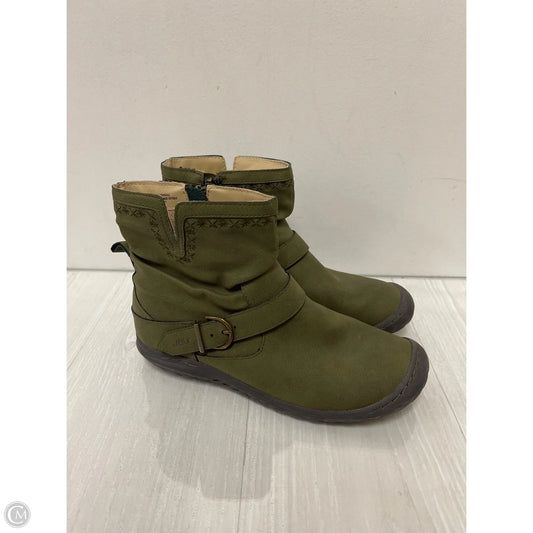 Boots Ankle Flats By Jbu By Jambu In Green, Size: 8