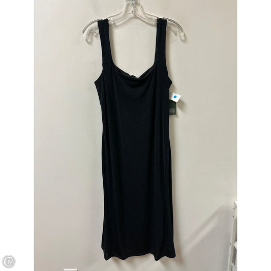 Dress Casual Midi By Wild Fable In Black, Size: Xl