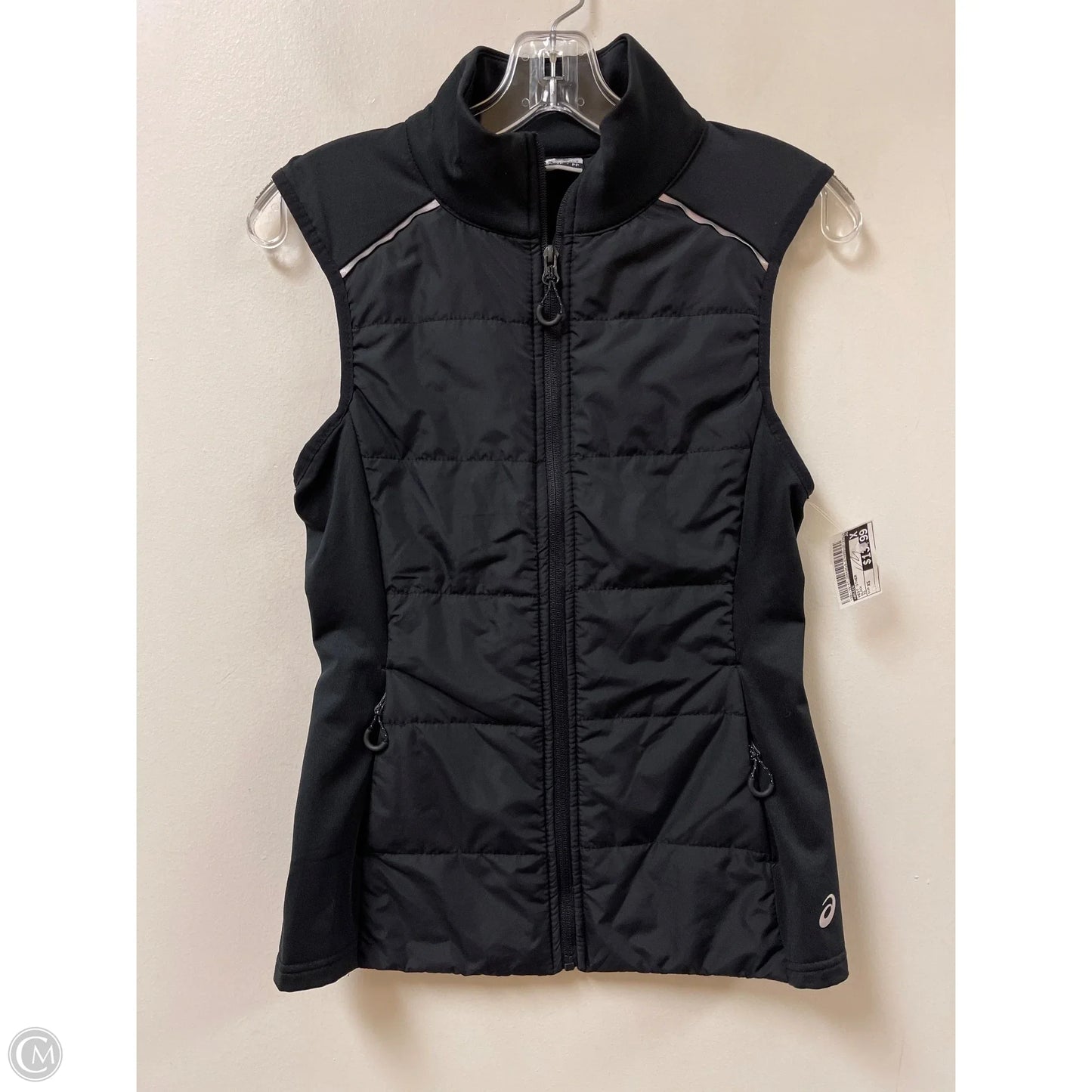 Vest Other By Asics In Black, Size: Xs