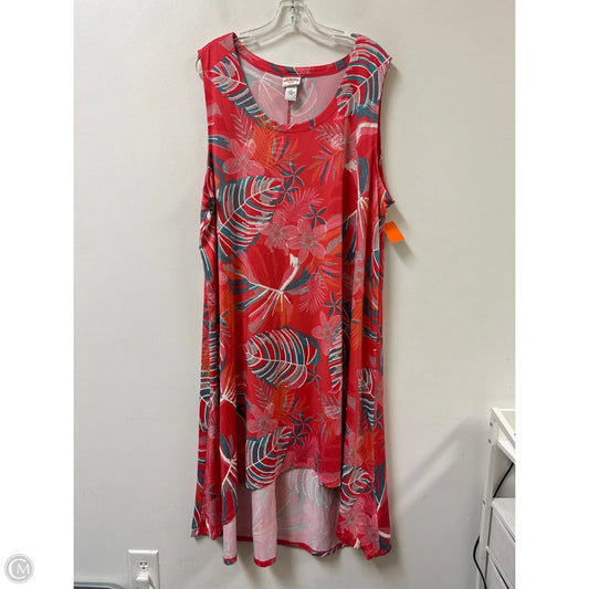 Dress Casual Maxi By Ruby Rd In Floral Print, Size: 2x