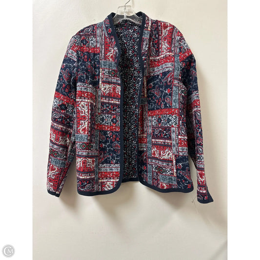 Jacket Other By Clothes Mentor In Blue & Red, Size: M