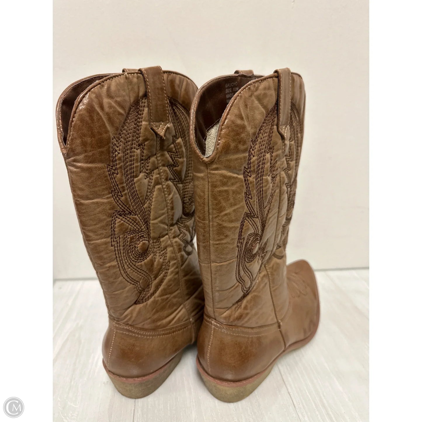 Boots Western By Coconuts In Brown, Size: 10