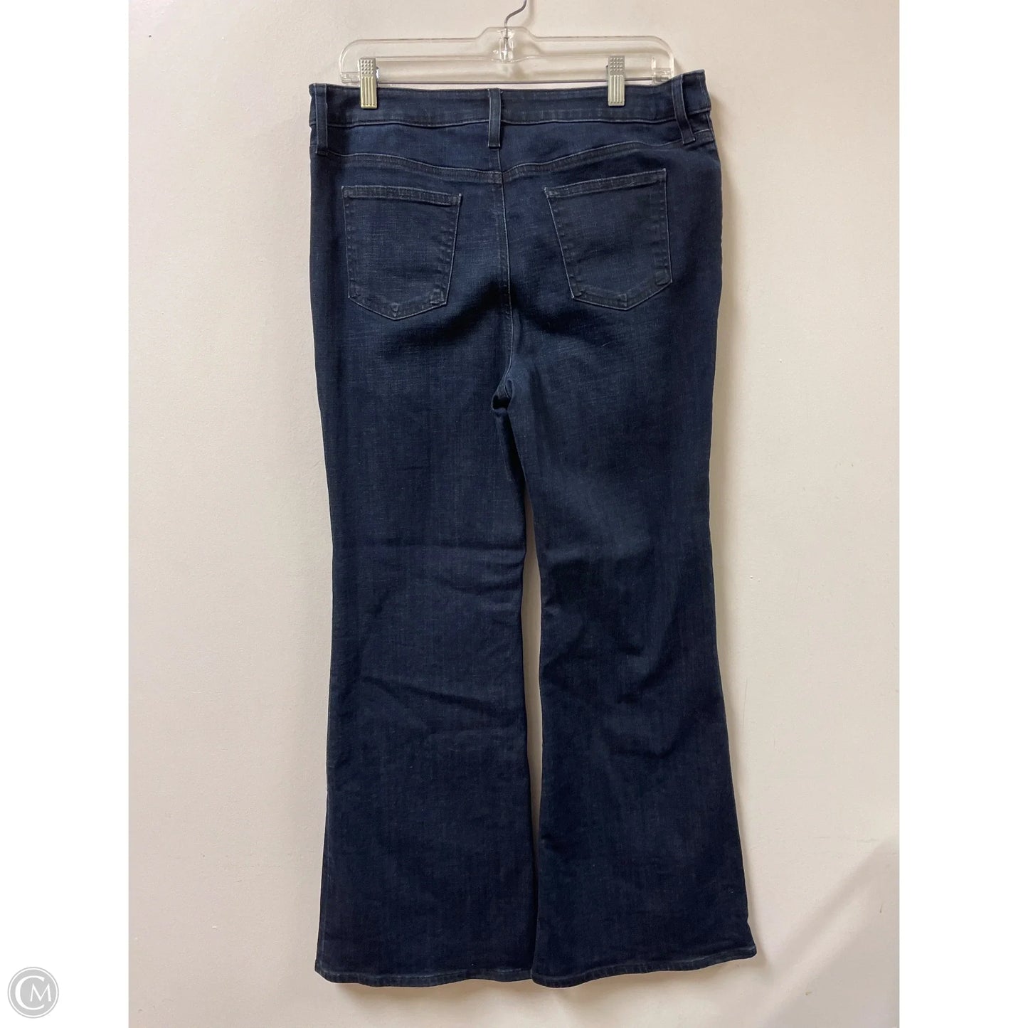 Jeans Wide Leg By Chicos In Blue Denim, Size: 10