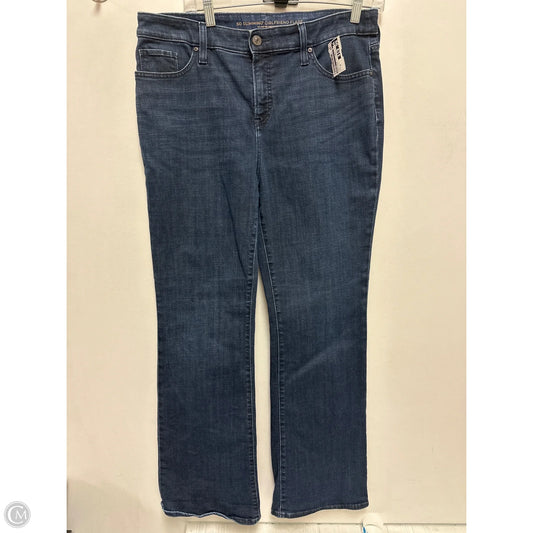 Jeans Wide Leg By Chicos In Blue Denim, Size: 10