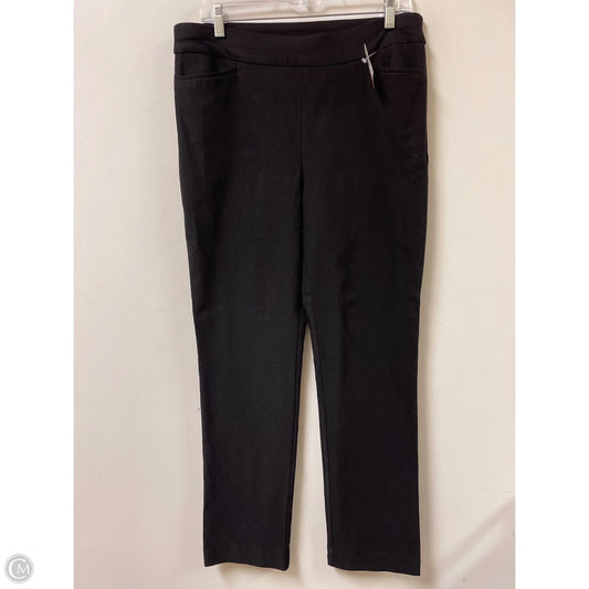 Pants Leggings By Chicos In Black, Size: 10