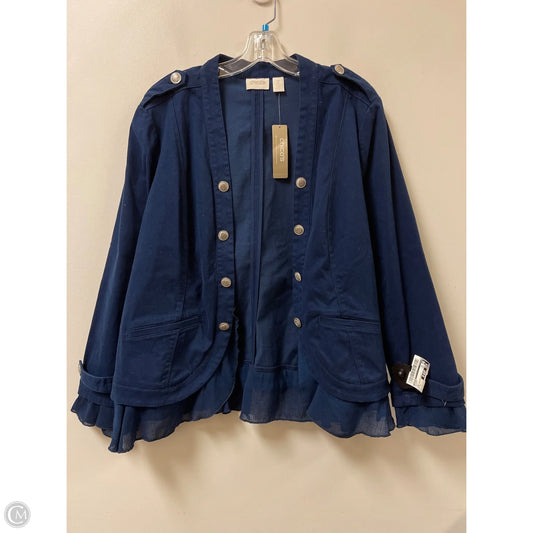 Blazer By Chicos In Navy, Size: L