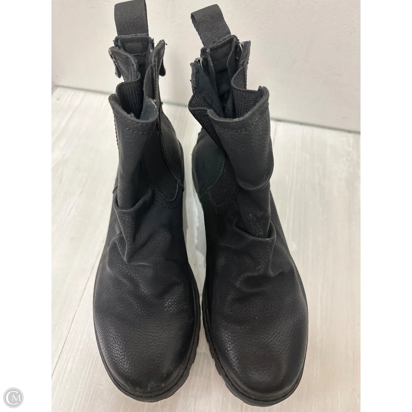 Boots Ankle Heels By Blowfish In Black, Size: 9.5