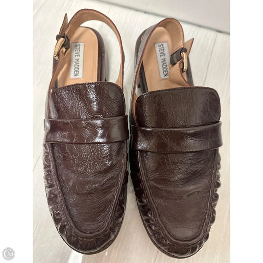 Shoes Flats By Steve Madden In Brown, Size: 10