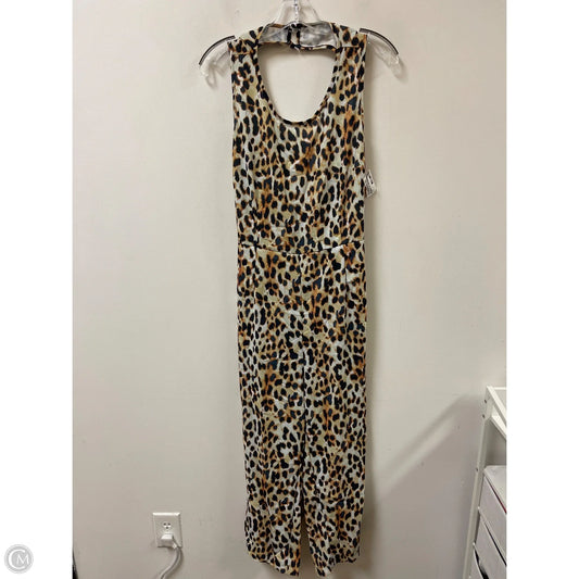 Jumpsuit By Lucky & Blessed In Animal Print, Size: 2x