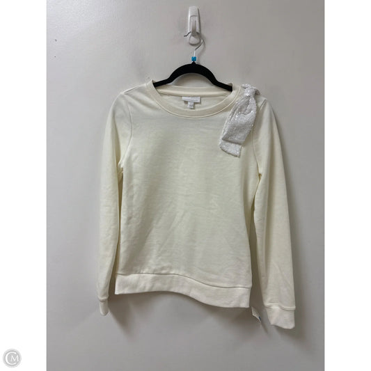 Sweater By Charter Club In Cream, Size: S