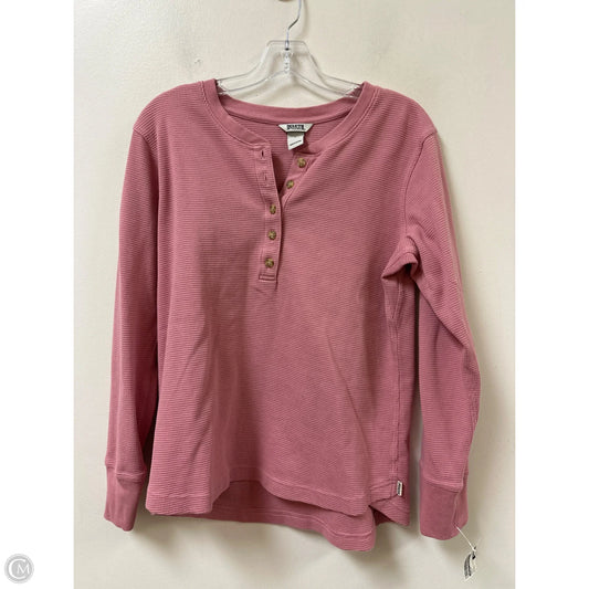 Top Long Sleeve By Duluth Trading In Pink, Size: L