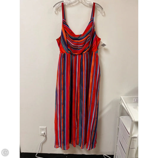 Dress Casual Maxi By Torrid In Red, Size: 2x