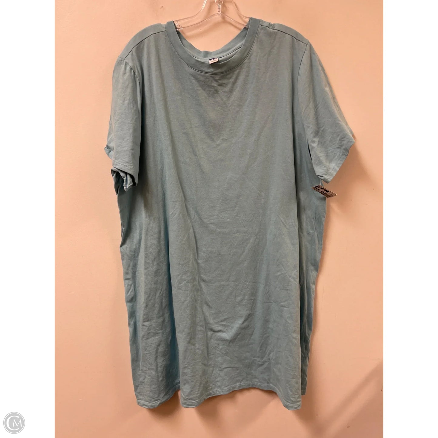 Dress Casual Midi By Old Navy In Blue, Size: 2x