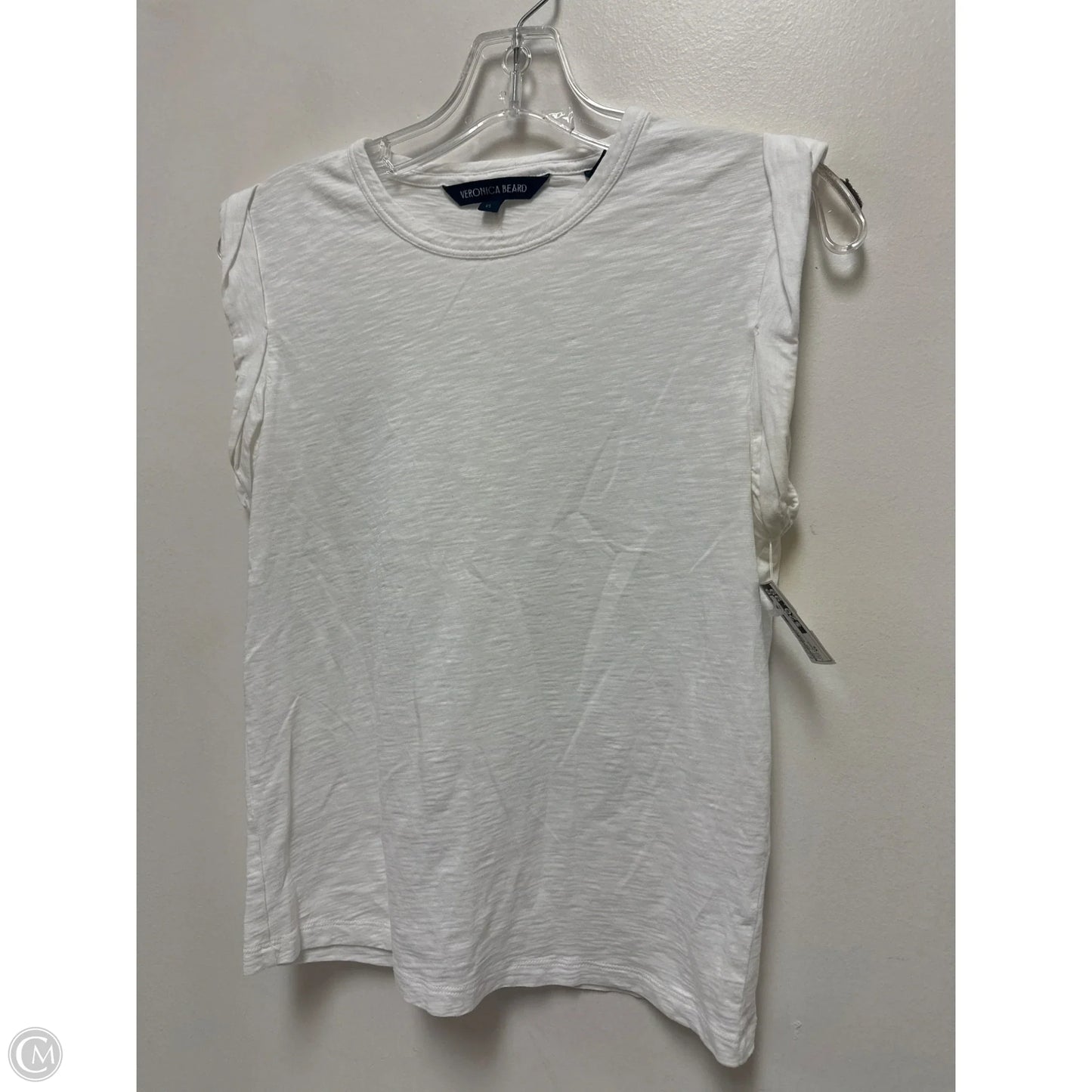 Top Short Sleeve Basic By Veronica Beard In White, Size: Xs