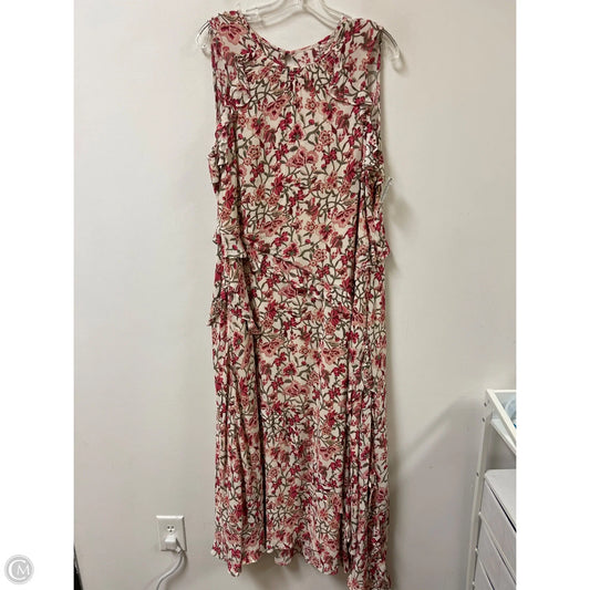 Dress Casual Maxi By Sundance In Floral Print, Size: Xl