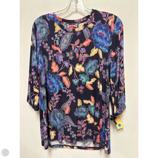 Top Long Sleeve By Johnny Was In Purple, Size: S
