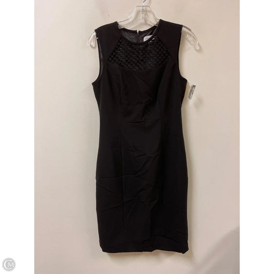 Dress Casual Midi By Calvin Klein In Black, Size: S
