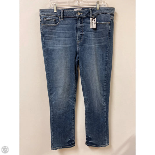 Jeans Skinny By Paige In Blue Denim, Size: 18