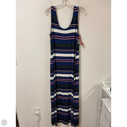 Dress Casual Maxi By Merona In Blue, Size: 1x