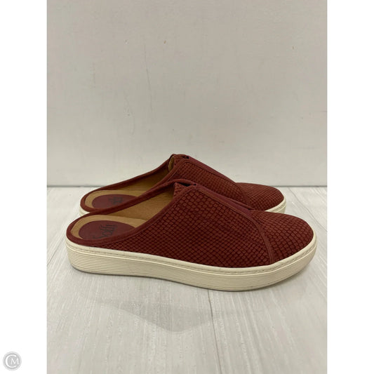 Shoes Sneakers By Sofft In Red, Size: 8.5