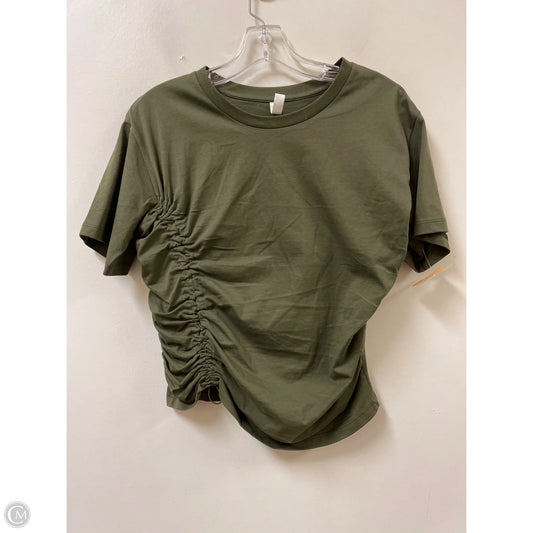 Athletic Top Short Sleeve By Zella In Green, Size: S