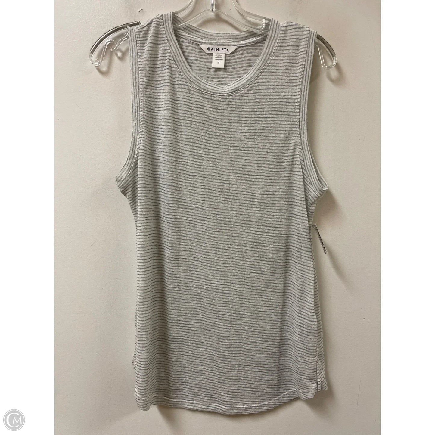 Athletic Tank Top By Athleta In Grey, Size: M