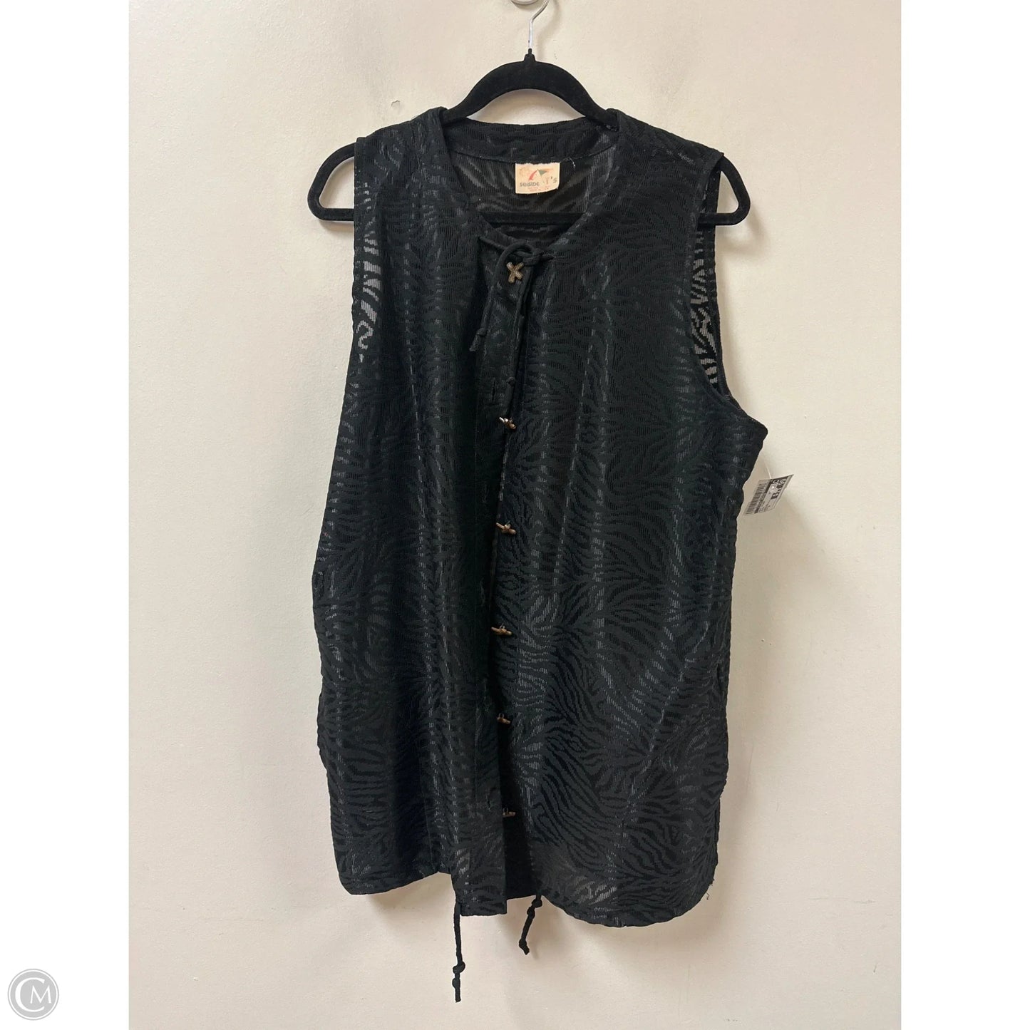 Vest Other By Clothes Mentor In Black, Size: S