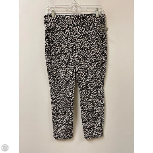 Pants Leggings By Chicos In Animal Print, Size: 6