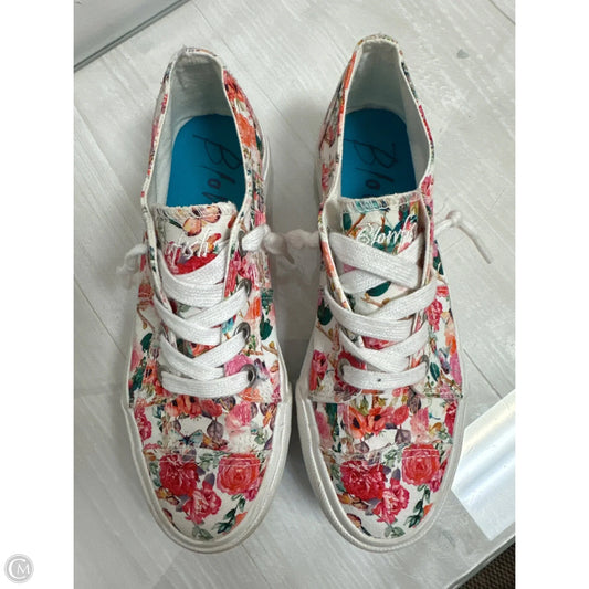 Shoes Sneakers By Blowfish In Floral Print, Size: 7
