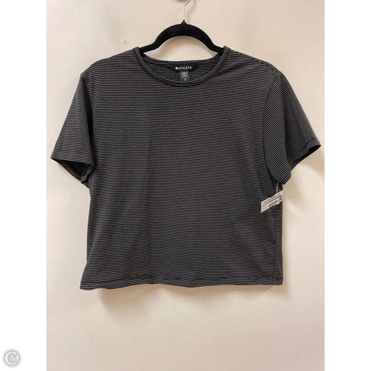 Top Short Sleeve By Athleta In Black, Size: S