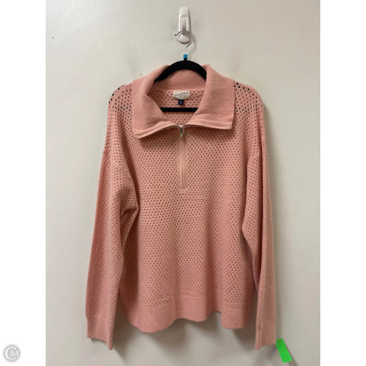 Sweater By Universal Thread In Pink, Size: 2x
