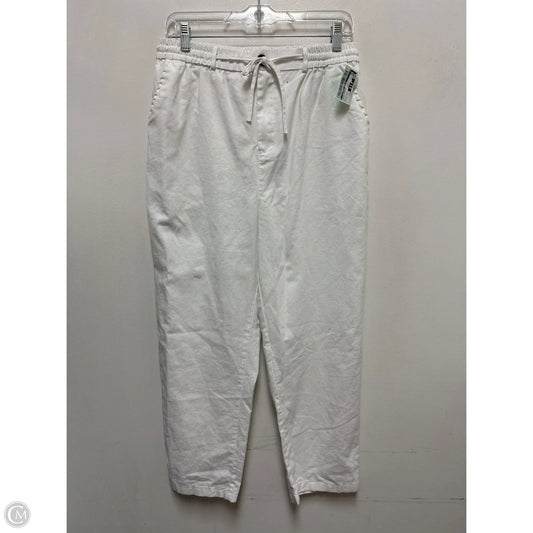 Pants Lounge By Clothes Mentor In White, Size: 8