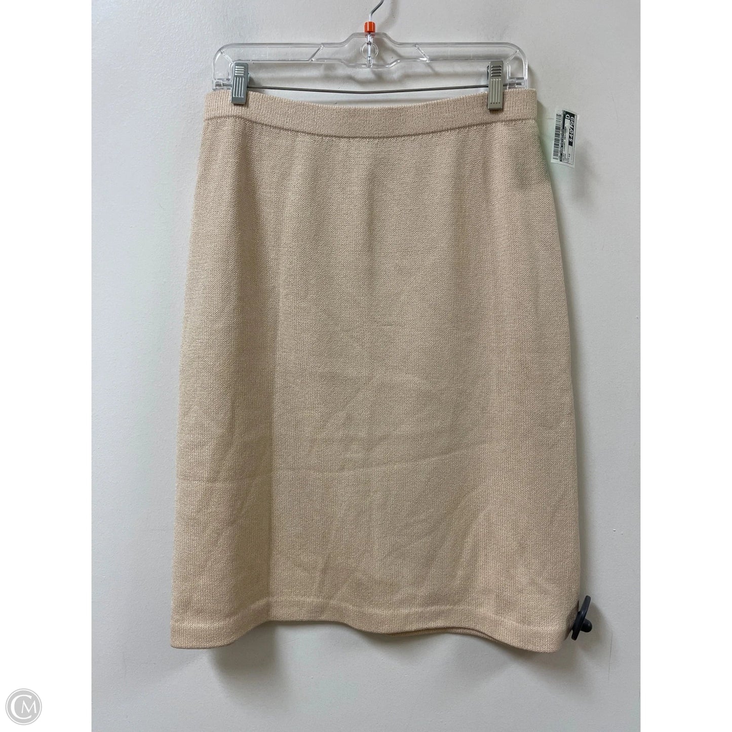 Skirt Luxury Designer By St John Collection In Cream, Size: 12