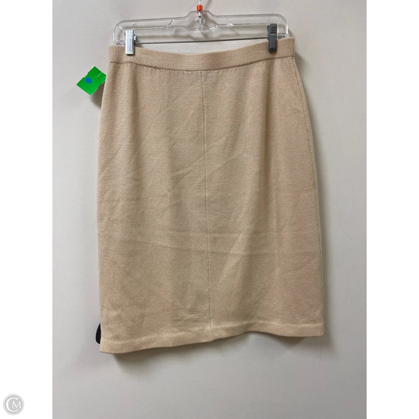 Skirt Luxury Designer By St John Collection In Cream, Size: 12