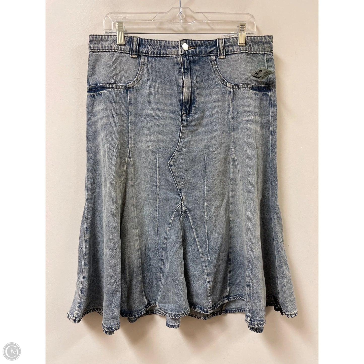 Skirt Designer By Rebecca Minkoff In Blue Denim, Size: 8
