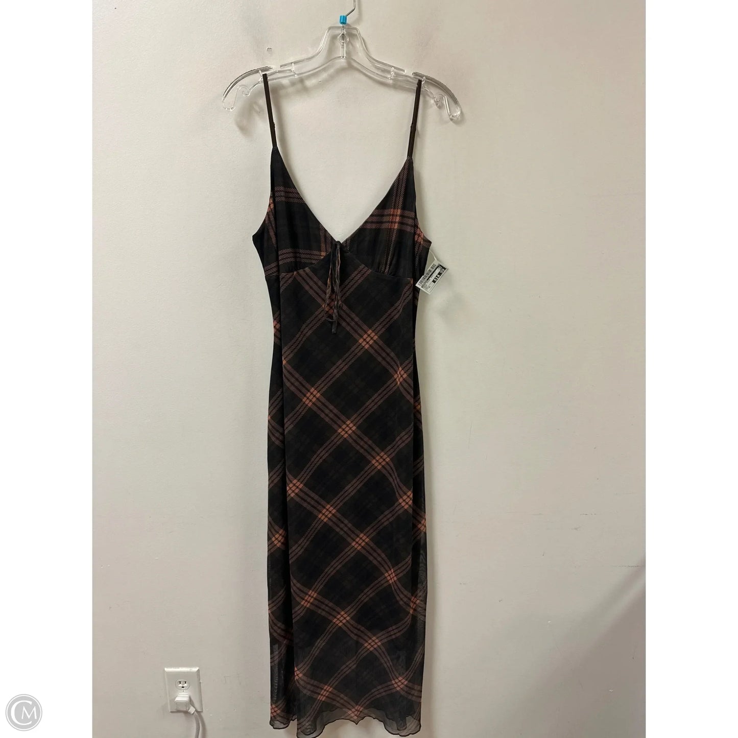 Dress Casual Maxi By Commense In Brown, Size: Xl