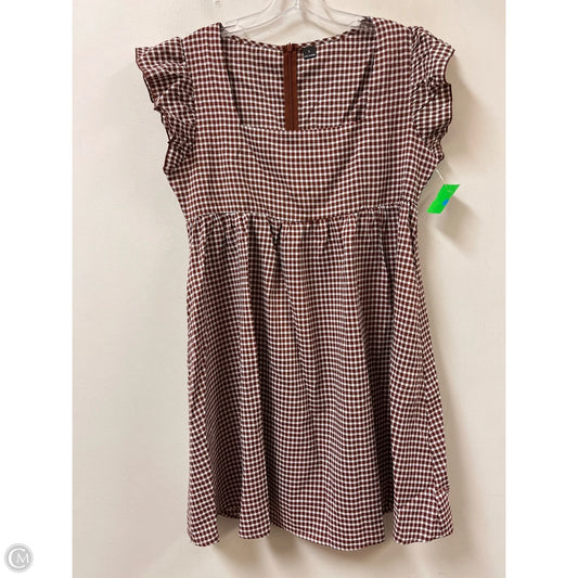 Dress Casual Short By Shein In Bronze, Size: L