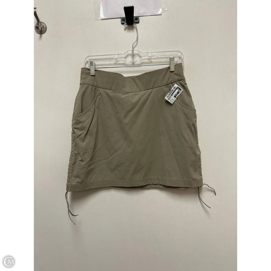 Athletic Skort By Columbia In Tan, Size: 10