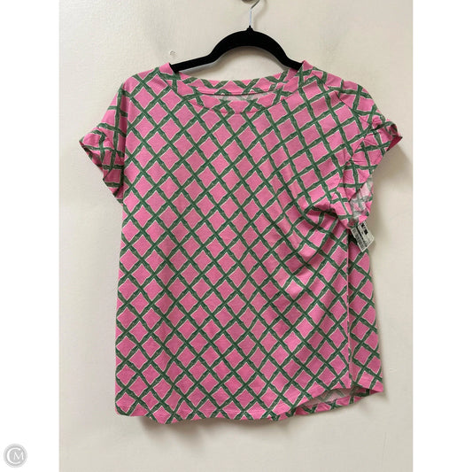 Top Short Sleeve By Crown And Ivy In Pink, Size: S