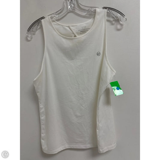 Athletic Tank Top By Vineyard Vines In White, Size: M